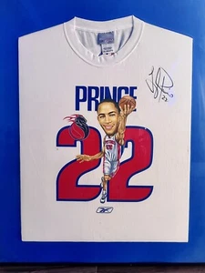 Authentic Tayshaun Prince Detroit Pistons NBA World Champion Signed Jersey - Picture 1 of 1