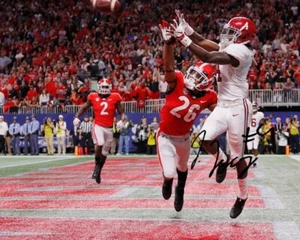 Jerry Jeudy Alabama Crimson Tide Signed 8X10 Photo Rp Roll Tide Georgia TD - Picture 1 of 1