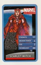 THE SCARLET WITCH 2009 Top Trumps Tournament Avengers Game Card Wanda Maximoff*