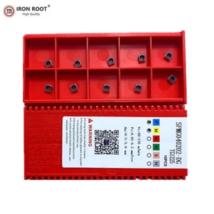 100 SPMG040202-DG TG1225 CNC Lathe Tool Indexable U Drill Carbide Insert For SP - Picture 1 of 6