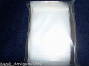 100 3"x5" recloseable zip bags 2mil  - Picture 1 of 1