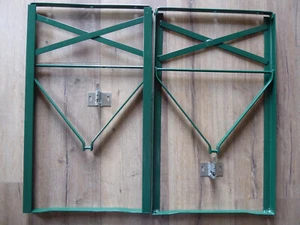 1 Paar Biertischfüße Bierzeltgarnitur Füße  Biertisch Tisch Gestell grün NEU - Bild 1 von 9