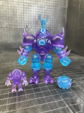 Glyos Kabuto Mushi Clear Blue And Purple Scarab - godbeast Cover