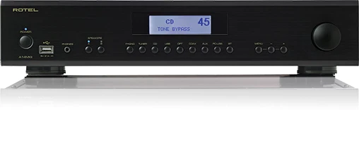 Rotel A14 MKII Amplificatore Integrato 80W Bluetooth Phono MM LCD Bi-Amp MQA