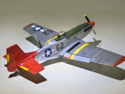 Mustang P-51 ARF Warbird mit elektrischem Einziehfahrwerk 141cm Phoenix PH228 - Bild 1 von 4