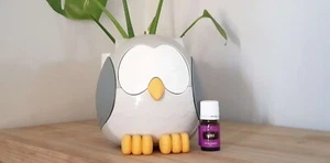 Feather The Owl - Young Living Oil Diffuser - New In Box - Essential Oil - Kids - Picture 1 of 2