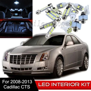 16pcs Interior LED Light Bulbs Package Kit for 2008-2013 Cadillac CTS White - Picture 1 of 7