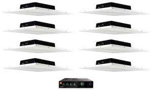 JBL CSMA 180 Commercial 70v Amplifier+(8) Drop Ceiling Tile Speakers For Office - Picture 1 of 12