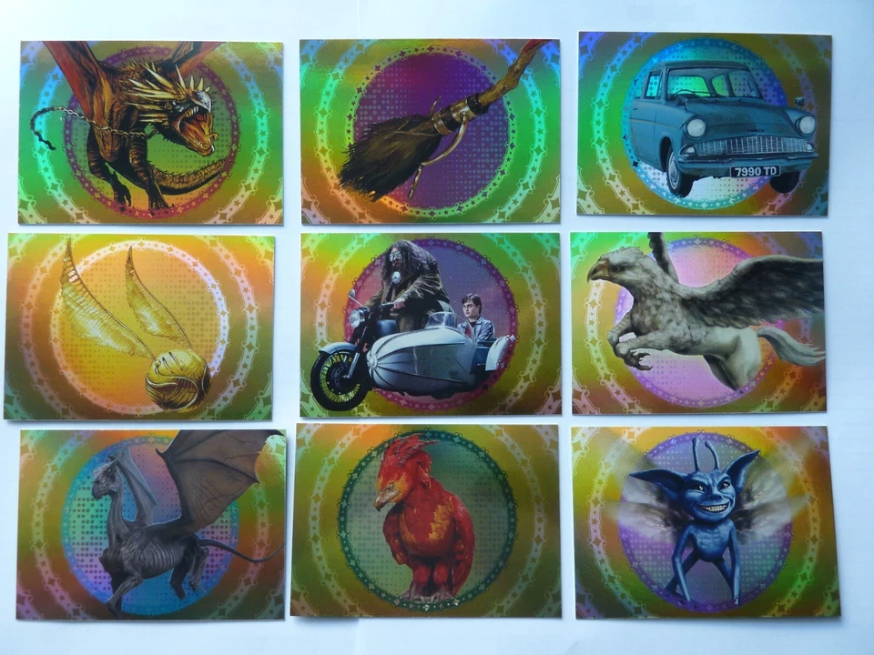 Panini Harry Potter Magical Inspirations set 9 Golden Rainbow Flying with magic - Image 1 of 1