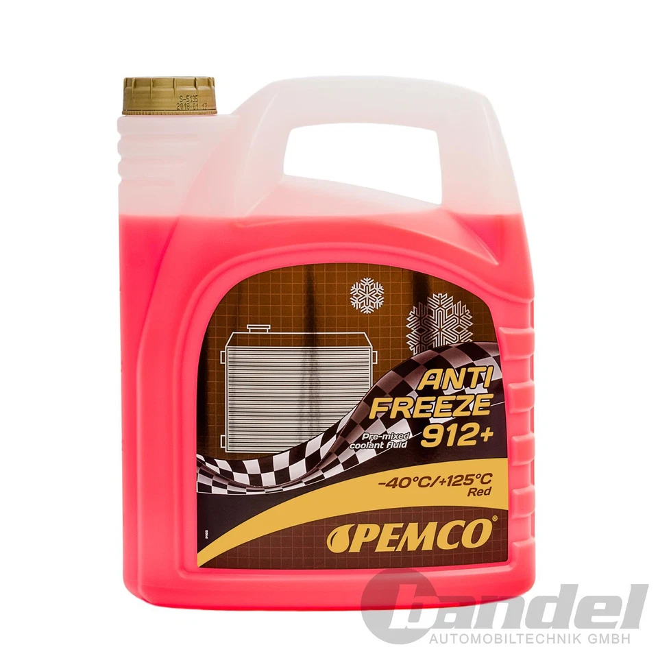 PEMCO G12 Kühlerfrostschutz 5l - Rosa/Rot (PM0912-5)