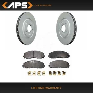 Front G-Coated Rotors & Semi Metalic Brake Pads KGF-100173 - Picture 1 of 1