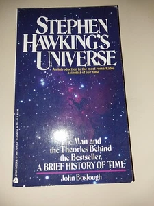 stephen hawking's universe by john boslough (mass market paper back book) - Picture 1 of 3