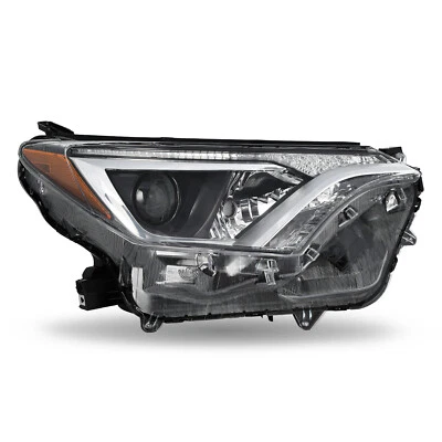 Halogen Projector Headlight Headlamp Right Side For 2016 2017 2018 Toyota Rav4 - Image 1 of 4