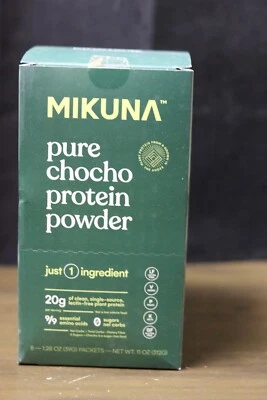 mikuna pure chocho 蛋白粉 8 1.52 盎司 包 — 第 1/4 张图片