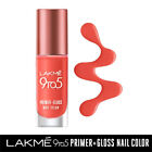 Lakme 9 To 5 Primer + Gloss Nail Colour (6Ml)