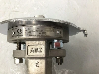 VÁLVULAS ABZ - 402-102 6 pulgadas válvulas de mariposa 200 psi máximo Foto 1 de 4