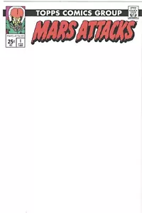 MARS ATTACKS UPRISING 2021 Case Topper Comic Sized Sketch Blank Card Sidekick - Picture 1 of 2