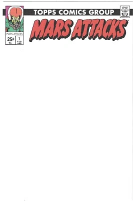 MARS ATTACKS UPRISING 2021 Case Topper Comic Sized Sketch Blank Card Sidekick - Image 1 of 2
