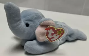 Ty Beanie Baby Peanut the Elephant #4062 Tag Errors - Picture 1 of 16
