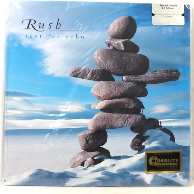 RUSH ‎– Test for Echo US Remaster 2015 Atlantic 200g LP  SEALED w/ hype stickers - Image 1 of 2