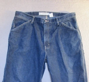 VTG Gap Jeans 40x30 Mens Carpenter 100% Cotton Wide Leg Measures 40x30 - Bild 1 von 16