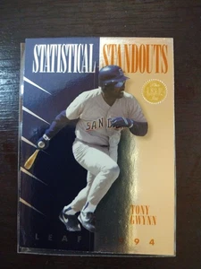 Tony Gwynn 1994 Leaf Statistical Standouts #9 - Bild 1 von 2