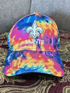 New Orleans Saints CRUCIAL CATCH New Era 39THIRTY, Batik Cap Gr. S/M Mütze Neu ohne Etikett - Bild 1 von 6