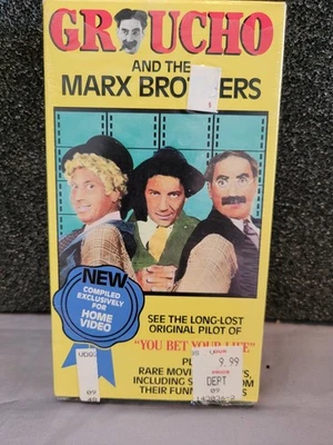 Groucho And The Marx Brothers (VHS) [BRAND NEW, FACTORY SEALED] - Image 1 of 2