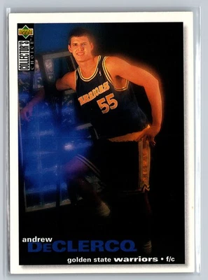 1995-96 Collector's Choice #251 Andrew DeClercq Golden State Warriors - Image 1 of 2