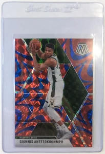 2019-20 Mosaic Reactive Blue Prizm Giannis Antetokounmpo #75, GSC Gem Mint 10 - Picture 1 of 2