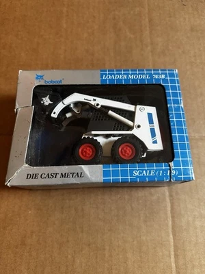 Bobcat 743B Loader Die-Cast Model 1:19 Scale w/ Box Melroe Construction - Image 1 of 4