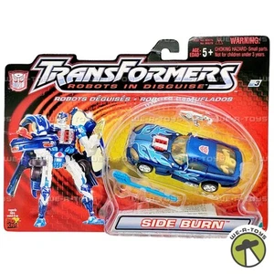 Transformers Robots In Disguise Deluxe Side Burn Action Figure 2001 Hasbro 80579 - Picture 1 of 8