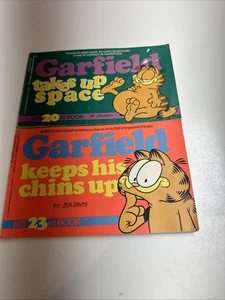 Jim Davis Garfield 1980s Lot of 2- Books  20 & 23 - Picture 1 of 16
