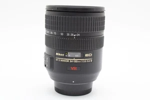 Nikon Nikkor AF-S 24-120mm f/3.5-5.6 G ED VR ASPH IF SWM Lens [Near Mint]  - Picture 1 of 12