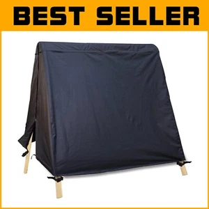 Weather-Proof Patio Swing Cover - Easy Installation with Central Zipper Design - Picture 1 of 9