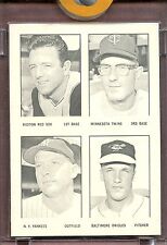 1964 Topps Baseball Stamps Wax Pack Insert PROOF 1/1 Mickey Mantle 50/50Centered