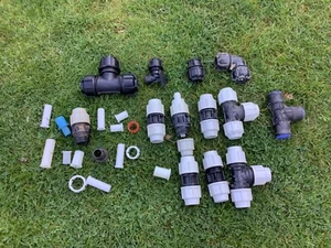 25mm and 32mm plastic plumbing pipe fittings Plasson Talbot Philmac - Picture 1 of 8