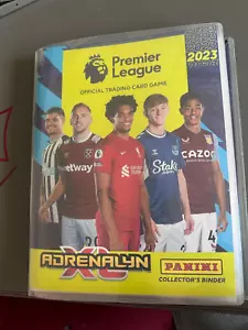 22-23 Panini Adreanlyn XL Premier League Trading Cards Binder with 344 cards - Picture 1 of 21
