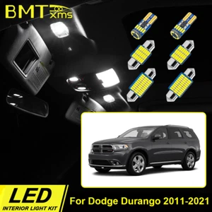 17x White LED Interior Lights Package Kit For 2011-2022 Dodge Durango +Tool - Foto 1 di 12