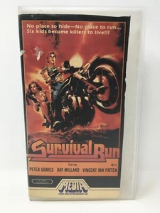 Survival Run Starring Peter Graves, Ray Milland VHS Movie 1983 Drug Smuggling - Picture 1 of 6