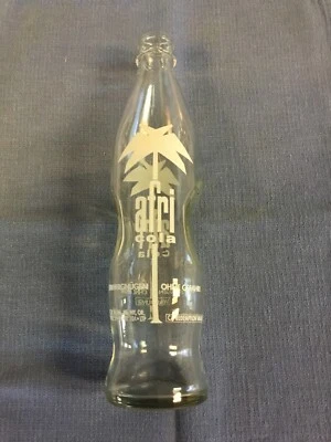 Botella Afri Cola vintage de vidrio transparente 11,15 onzas Foto 1 de 2
