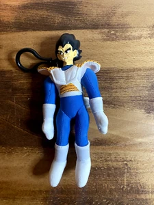 VTG Dragon Ball Z Anime Plush Hard Plastic Head Bendy Doll SSJ Vegeta DBZ Figure - Picture 1 of 5