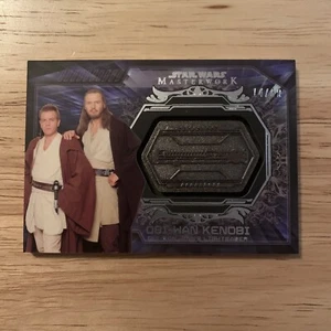 2015 Star Wars Masterwork Obi-Wan Kenobi Qui-Gon Jinn's Lightsaber Silver 14/50 - Picture 1 of 7