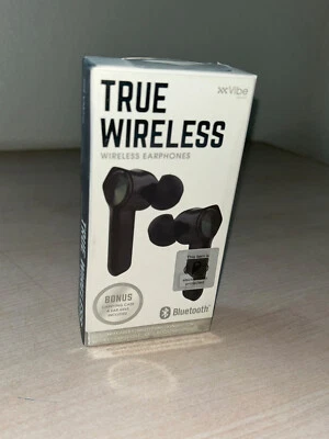 Auriculares Vibe True Wireless Bass Boosting BLUETOOTH NUEVOS EN CAJA Foto 1 de 2