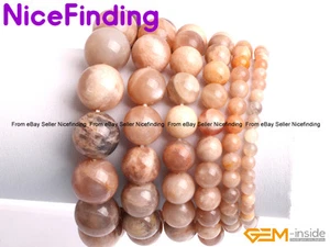 Pulsera de curación elástica con cuentas de piedra solar natural moda joyería hombre mujer regalos - Imagen 1 de 14