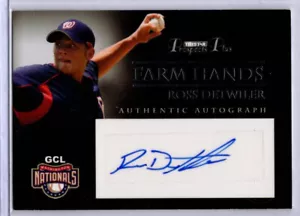 2007 Tristar Prospects Plus Baseball Ross Detwiler ROOKIE AUTO NATIONALS - Picture 1 of 1
