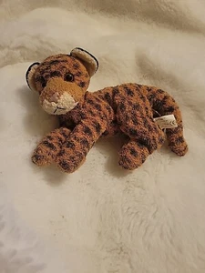 Russ Berrie Luv Pets Tiger Stuffed Animal Plush Lightfoot 7" Realistic Beanie - Picture 1 of 9