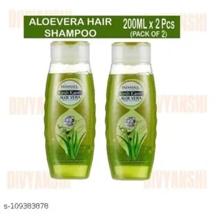 PATANJALI Kesh kanti Aloevera Shampoo Pack of 200 Ml x 2l For Unisex Free Ship - Picture 1 of 5