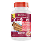 Trunature Advanced Strength CinSulin Cinnamon Blood Glucose 200 Ct Exp: 09/24