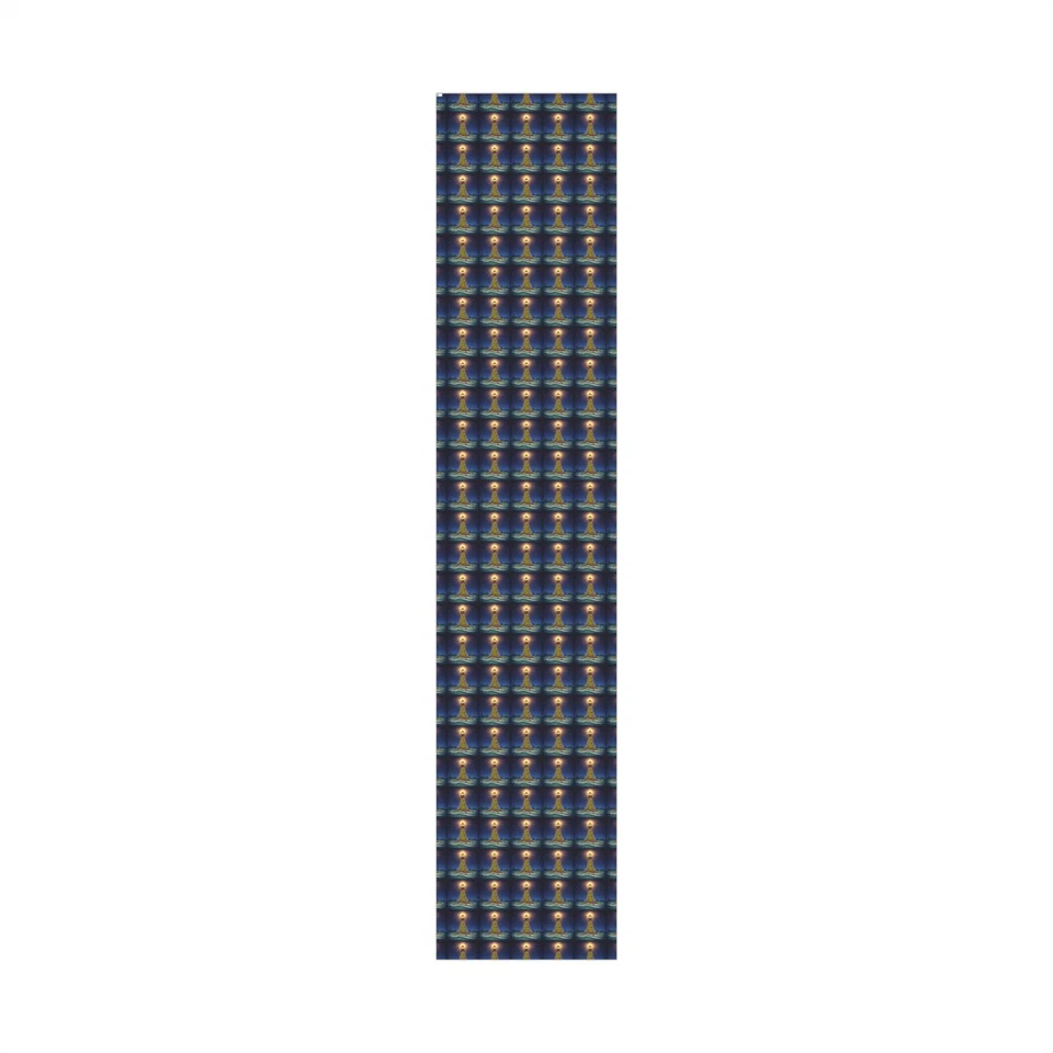 Papel de envolver faro de Navidad costero | Envoltura de regalo náutico Foto 1 de 1